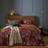 Furn. Riva Forest Fauna Rust Duvet Cover Red, Green, Yellow, Blue