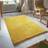 Oriental Weavers Softness Mustard Fluffy Red, Yellow, Black, White, Beige, Grey, Purple 60x120cm