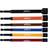Wiha 70486 SAE Color Coded Magnetic Nut Setter Set Hex Head Screwdriver