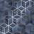 Muriva Elixir Cube Marble Wallpaper Navy Silver 166512