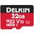 Delkin Select microSDHC Class 10 UHS-I U1 V10 100/30 MB/s 32GB +Adapter