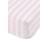 Bianca Check Stripe Fitted Bed Sheet White, Pink