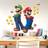 RoomMates Super Mario Luigi and Mario Giant Peel & Stick Wall Decals