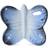 Oli & Carol Chewy-To-Go Blues The Butterfly, Teething Toys, Blue
