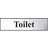 Scan 6051C Legend Toilet Chrome Finish Safety Sign