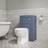 500mm Blue Back to Wall Toilet Unit Only Baxenden