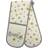 Country Club Busy Bee Double Pot Holders Yellow, Grey