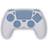 Konix PS5 Controller Mythics Protection Skin - White