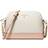 Michael Kors Large Logo Dome Crossbody Bag - Vanilla/Soft Pink