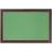 Bi-Office Earth-It Green Felt Noticeboard Cherry Frame