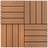 vidaXL 22 pcs Decking Tiles 30x30 cm 2 sqm WPC Dark Brown