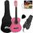 Tiger Music Childrens 1/2 Size Classical Guitar Package – Pink