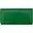 Garden Green Primehide Leather Purse - RFID Blocking - Matinee Sized Card Holder Wallet