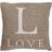 Premier Housewares 'Love' Complete Decoration Pillows Natural