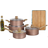 URBN-CHEF - Cookware Set with lid 4 Parts