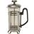 Genware 3-Cup Economy Cafetiere Chrome 300ml/11oz