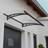 Palram Grey Canopia Altair Door Canopy, H175mm W1505mm D915mm