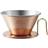 Carita coffee dripper copper made to four people TSUBAME Kalita WDC-185#