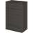 Hudson Reed Fusion WC Unit with Coloured Worktop 600mm Wide Hacienda Black