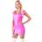 Cottelli Collection Wet-look Party Dress Pink