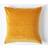 Homescapes Mustard Cushion Cover Yellow
