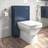 Ashford 500mm Blue Back to Wall Toilet Unit Only