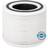 levoit air purifier p350-rf, 3-in-1 h13 true hepa pet allergies, new fine non-woven fabric pre, odor eliminator with arc formula, white, medium