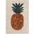 Ferm Living Fruiticana Tufted Pineapple Rug 31.5x47.2"