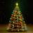 vidaXL Net Christmas Tree Light