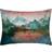 Borneo Bolster Nature Textured Cushion Complete Decoration Pillows Blue (45x)