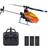 C129 RC Helicopter 4CH Mini Aileronless Helicopter 6-axis Gyro Remote Control Altitude Hold Helicopter RC Aircraft for Adult Kids,Orange,3 Batteries