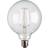 125mm GLOBE LED Filament Light Bulb CLEAR GLASS E27 Screw 2W Warm White Lamp