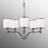 FEISS Five-bulb chandelier Prospect Pendant Lamp