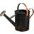 Selections Black Metal & Copper Watering Can 3.5 Litre