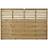 Forest Garden Contemporary Slatted Treated Fence Panel