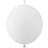 IN-JOOYAA 6 Inch White Latex Link Balloon 100 Pcs Quick Linkable Balloon for Party Decoration