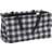 Household Essentials Canvas Utility Tote with Handles Checkered