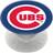 Popsockets White Chicago Cubs Primary Logo PopGrip