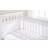 BreathableBaby Airflow 4 Sided Cot Liner White