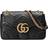 Gucci GG Marmont Medium shoulder Bag - Black