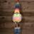 Premier 50cm Lit Standing Rainbow Gnome Christmas Tree