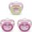 Nuk Girl 0-6M 3-Pack Orthodontic Pacifiers In Pink/multi multi 0-6 Months