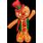 Premier Decorations 1.2M Inflatable Gingerbread Man