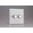 Varilight WY2.CW Urban Chalk White 2 Gang Dimmer Plate Only Dimmer Knobs
