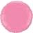 Qualatex 18" Rose Plain Circle Foil Balloon