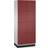 C P CAMBIO compartment locker with sheet steel doors, 8 compartments, width 800 mm, body light grey door ruby red