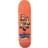 Skateboard Deck Santa Cruz Ego (Delfino) Rød/Gul 8.25"