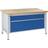 ANKE Workbench, frame construction, 2 XXL drawers, height 890 mm, solid beech