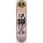 Toy Machine Skateboard Deck Daniel Lutheran Pro (Insecurity) Pink/Sølv/Sort 8.25"