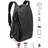Falcon 15.6" Laptop iPad Expanding Backpack USB Charging Port and Anti-RFID